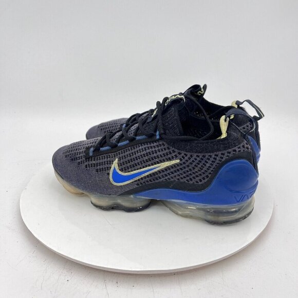 Nike Air VaporMax Youth Size 6Y Women 7.5  DB1550-401 Obsidian Lemon Twist Shoes - Picture 7 of 13